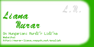 liana murar business card
